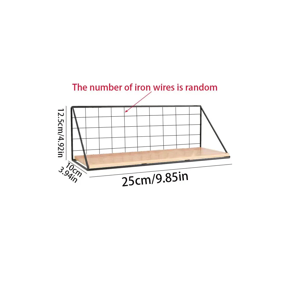 Étagère murale avec panier
