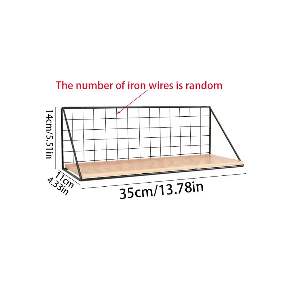 Étagère murale avec panier