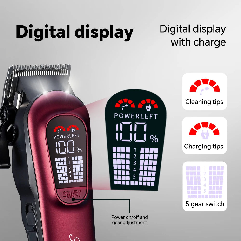 Kit Tondeuse Professionnelle Homme 2-en-1