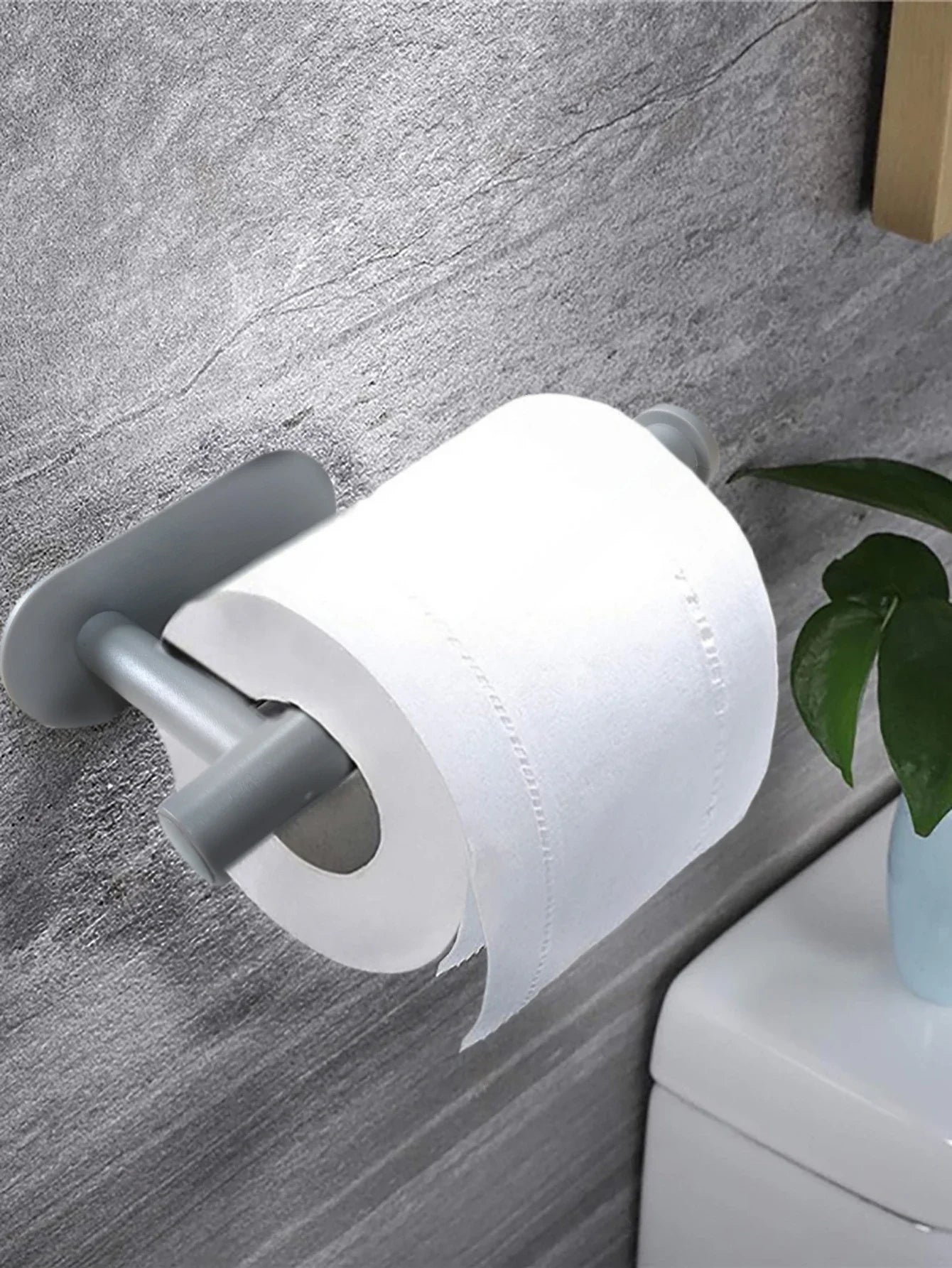 Kitchen Paper Towel Holder Adhesive Tissue Hanger Toilet Roll Paper Dispenser Cabinet Storage Napkin Rack Bathroom Accessories